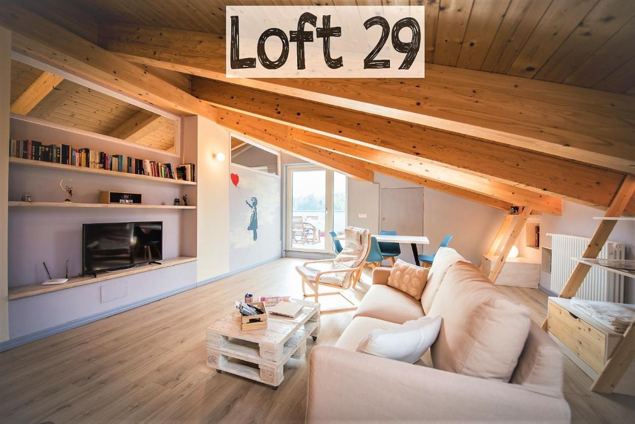 Loft 29 Mansardato Con Ampio Terrazzo Bussoleno Kültér fotó